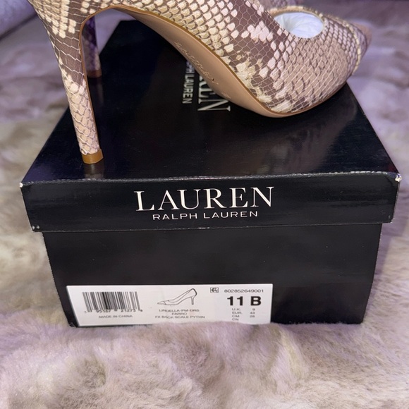 Ralph Lauren heels! Animal print. Size 11B - Picture 6 of 7